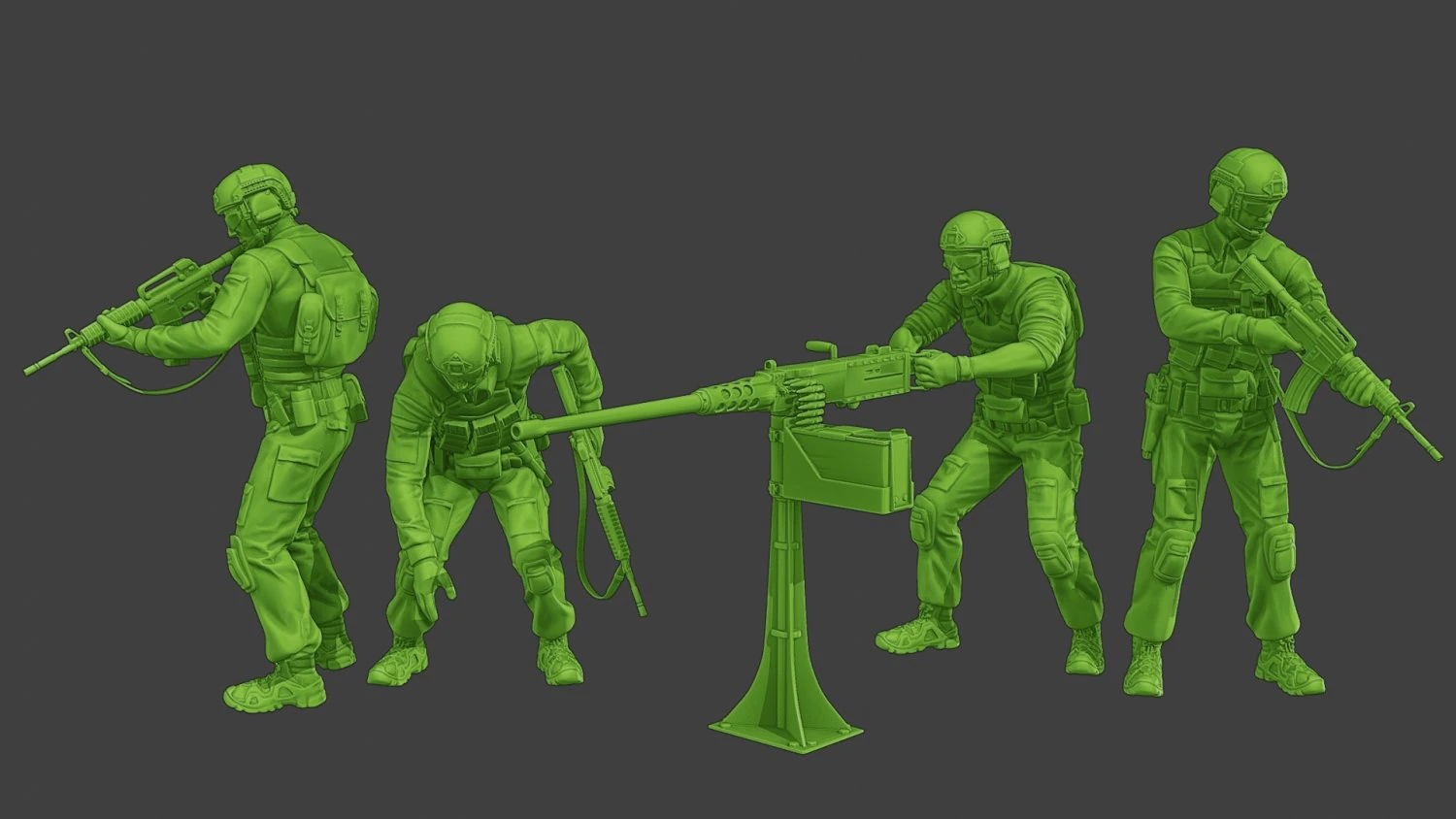 US Special Forces USSF1 Pack 1 3D Print Model .c4d .max .obj .3ds .fbx .stl .blend