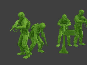 US Special Forces USSF1 Pack 1 3D Print Model