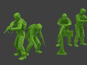 US Special Forces USSF1 Pack 1 3D Print Model