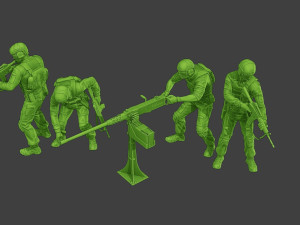 US Special Forces USSF1 Pack 1 3D Принт Модель