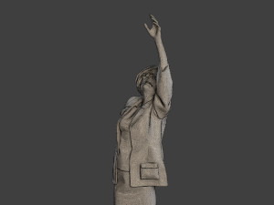 Casual Female Zombie CZ4 0001 3D 打印模型