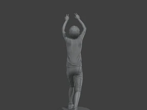 Casual Female Zombie CZ4 0002 3D Print Model
