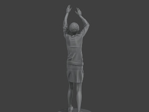 Casual Female Zombie CZ4 0004 3D Print Model