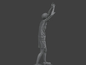 Casual Female Zombie CZ4 0004 3D Print Model