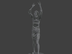 Casual Female Zombie CZ4 0004 3D Print Model
