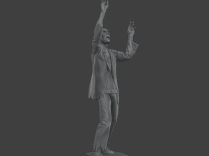 Casual Male Zombie CZ4 0001 Model do druku 3D