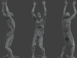 Casual Male Zombie CZ4 0003 Modelo de impresión 3D