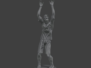Casual Male Zombie CZ4 0003 3D Print Model