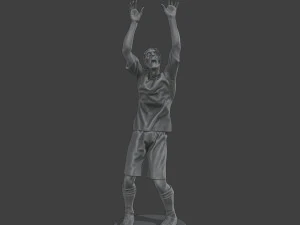 Casual Male Zombie CZ4 0003 3D Print Model