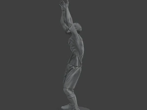 Casual Male Zombie CZ4 0003 3D Print Model