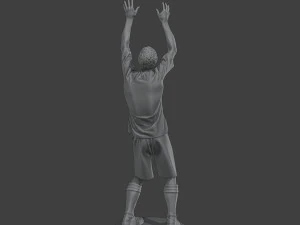 Casual Male Zombie CZ4 0003 3D Print Model