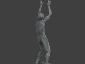 Casual Male Zombie CZ4 0003 3D Print Model