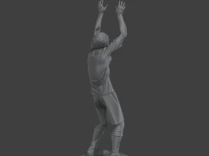 Casual Male Zombie CZ4 0003 3D Print Model