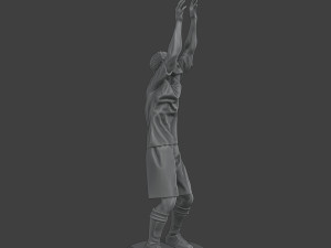 Casual Male Zombie CZ4 0003 3D Print Model