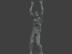 Casual Male Zombie CZ4 0003 3D Print Model