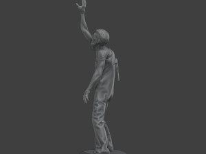 Casual Male Zombie CZ4 0004 3D Print Model