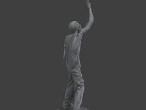 Casual Male Zombie CZ4 0004 3D Print Model