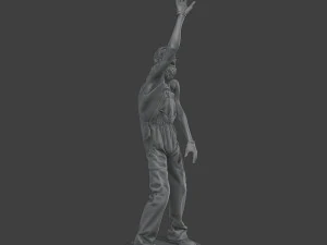 Casual Male Zombie CZ4 0004 3D Print Model