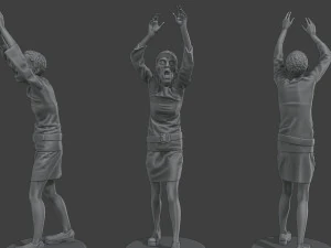 Casual Zombie CZ4 Pack 1 3D Print Model
