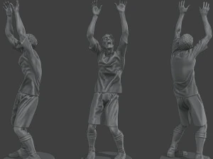 Casual Zombie CZ4 Pack 1 3D Print Model