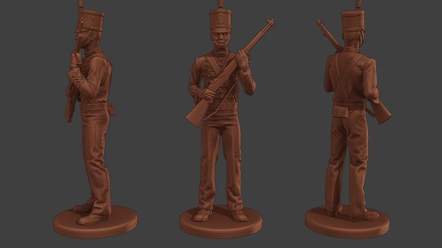 Philippine national police A cadet PNPAC 001 3D Print Model .c4d .max .obj .3ds .fbx .stl .blend 