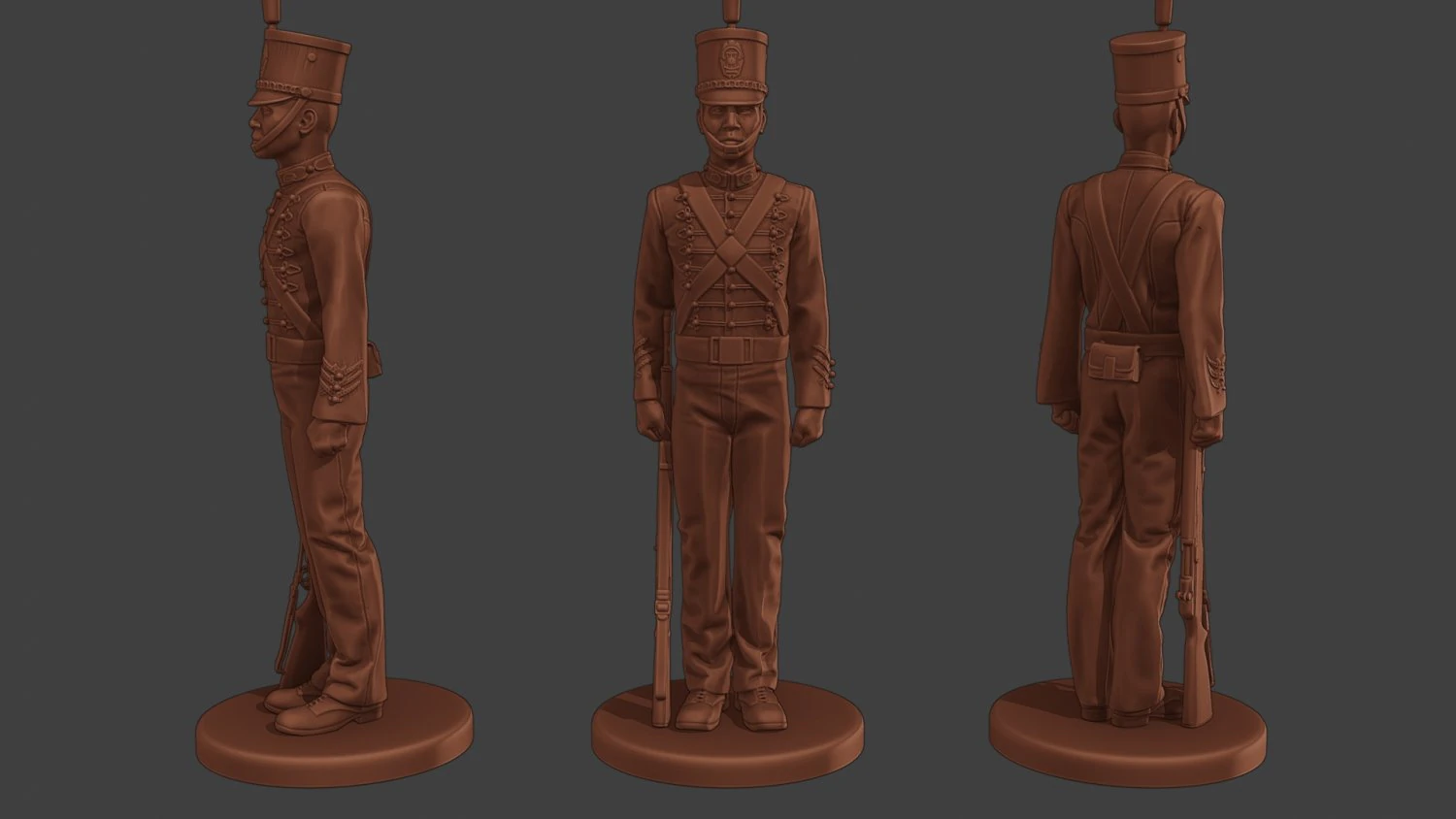 Philippine national police A cadet PNPAC 002 3D Print Model .c4d .max .obj .3ds .fbx .stl .blend 