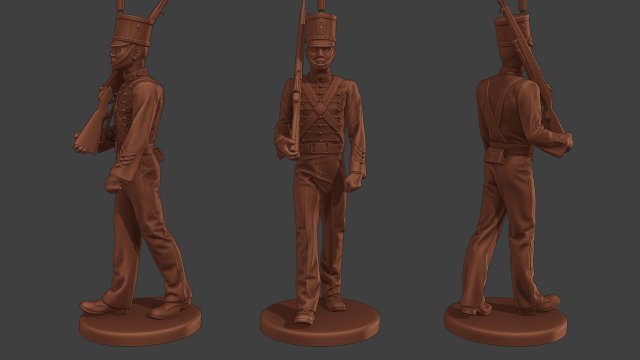 Philippine national police A cadet PNPAC 003 3D Print Model .c4d .max .obj .3ds .fbx .stl .blend 