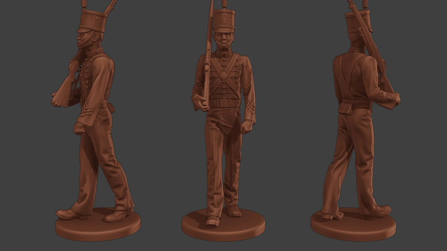 Philippine national police A cadet PNPAC 003 3D Print Model .c4d .max .obj .3ds .fbx .stl .blend 