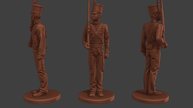 Philippine national police A cadet PNPAC 004 3D Print Model .c4d .max .obj .3ds .fbx .stl .blend 