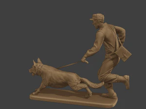 Czechoslovak communist Police K9 003 3D Print Model