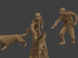 Czechoslovak communist Police K9 004 3D Print Model