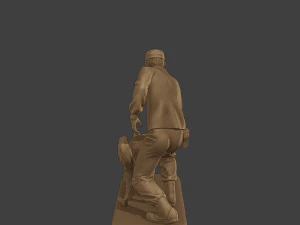 Czechoslovak communist Police K9 004 3D Print Model