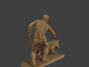 Czechoslovak communist Police K9 004 3D Print Model