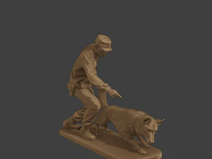 Czechoslovak communist Police K9 004 3D Print Model