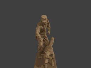 Czechoslovak communist Police K9 004 3D Print Model