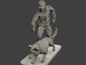 Czechoslovak communist Police K9 004 3D Print Model