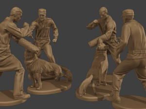 Czechoslovak communist Police K9 006 3D Print Model