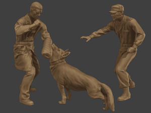 Czechoslovak communist Police K9 006 Modelo de Impressão 3D