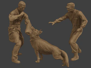 Czechoslovak communist Police K9 006 3D Print Model