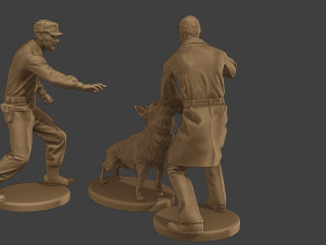 Czechoslovak communist Police K9 006 Modelo de Impressão 3D