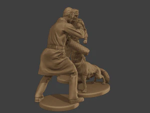 Czechoslovak communist Police K9 006 3D Print Model