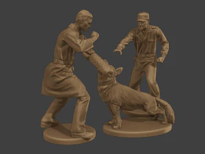 Czechoslovak communist Police K9 006 3D Print Model