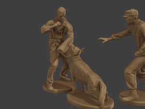 Czechoslovak communist Police K9 006 Modelo de Impressão 3D