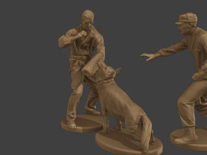Czechoslovak communist Police K9 006 3D Print Model