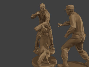 Czechoslovak communist Police K9 006 Modelo de Impressão 3D