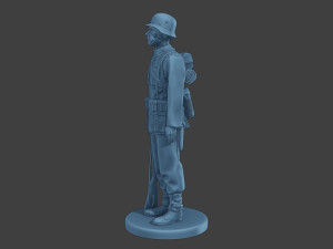 German soldier ww2 G1 000 3D Print Model