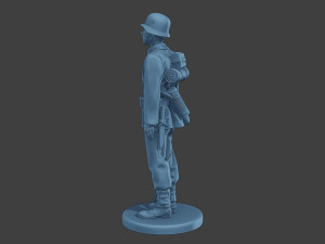 German soldier ww2 G1 000 3D Print Model