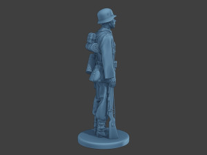 German soldier ww2 G1 000 3D Print Model