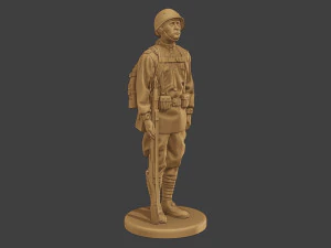 Russian soldier ww2 R1 000 3D Print Model