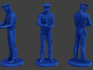 뉴욕 경찰 5060 NYP2 001 3D 프린트 모델